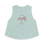 Rally Baseball Mom Crop Top | Athleisure Game Day Tank