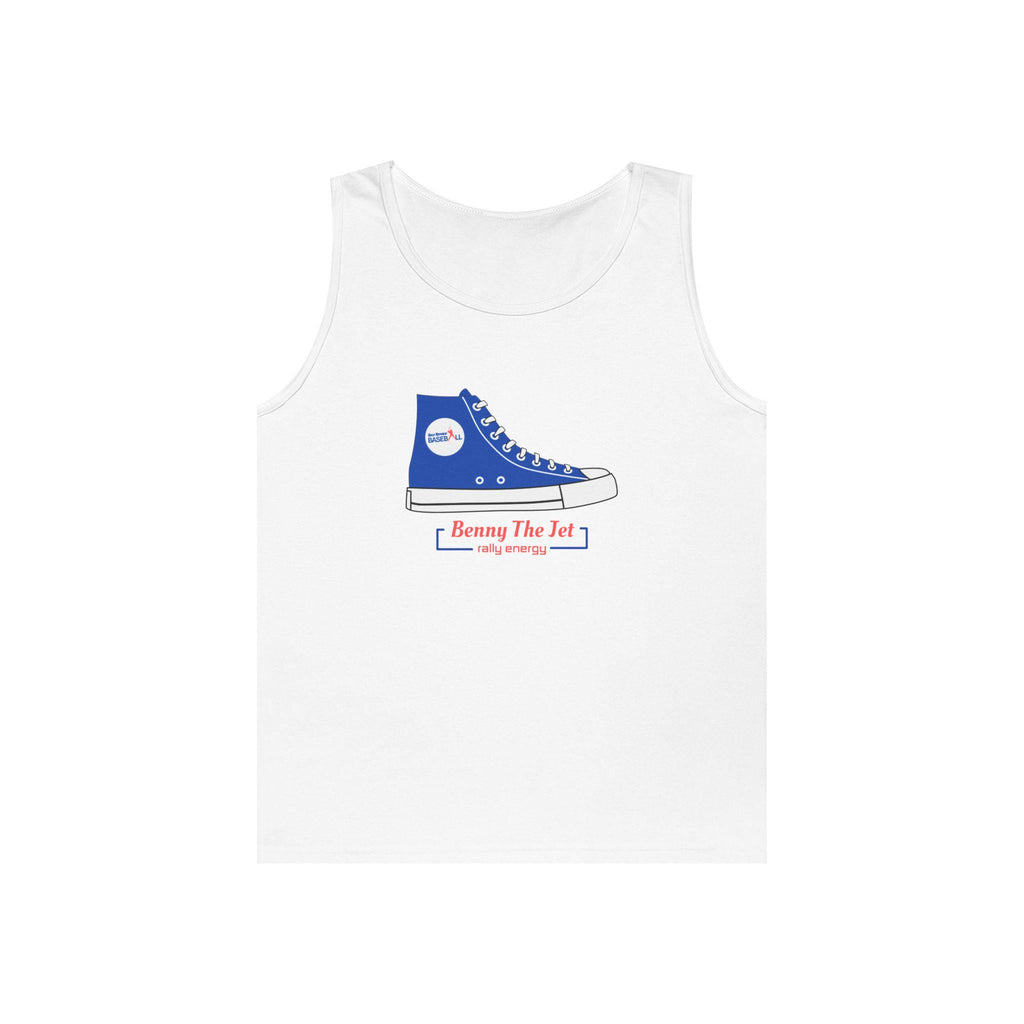 Benny The Jet 90’s Dad Tank Top, by Rally Republic