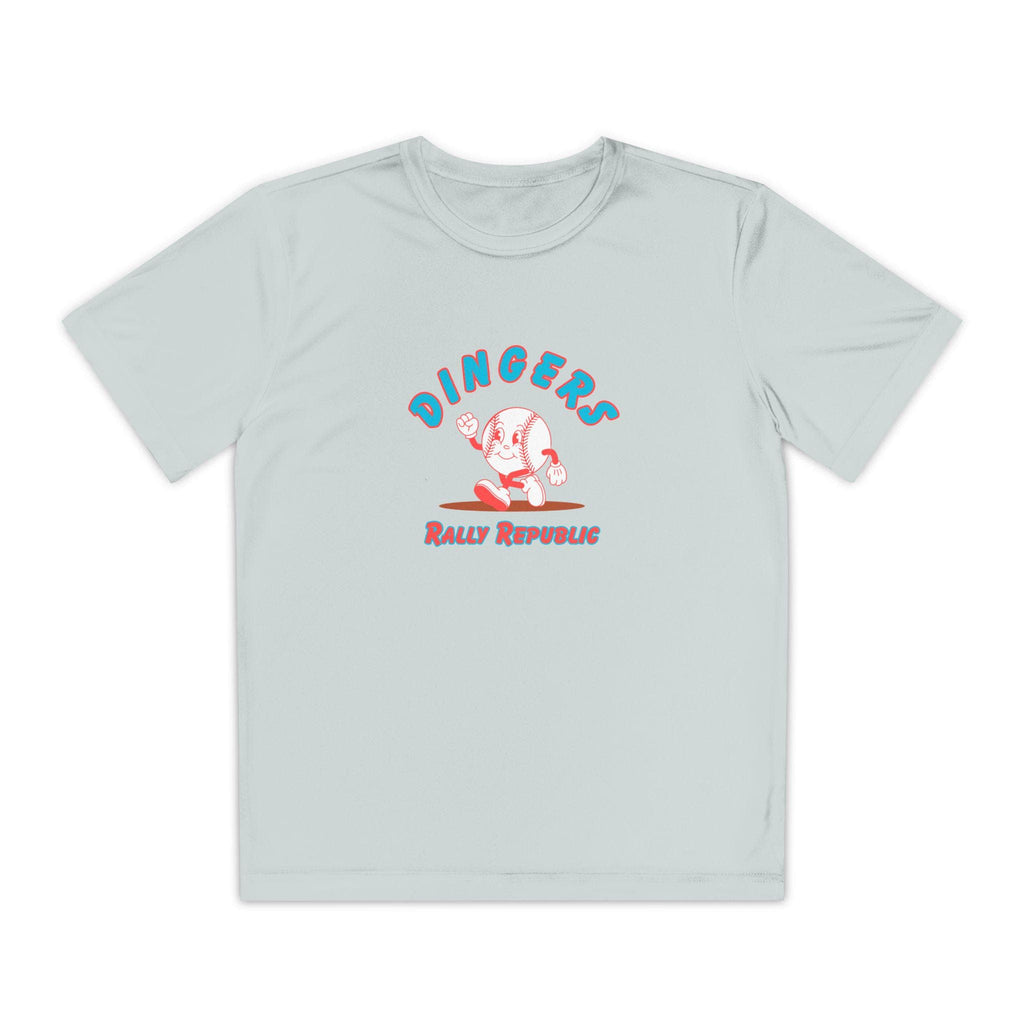 Dingers Youth Competitor Tee, by Rally Republic