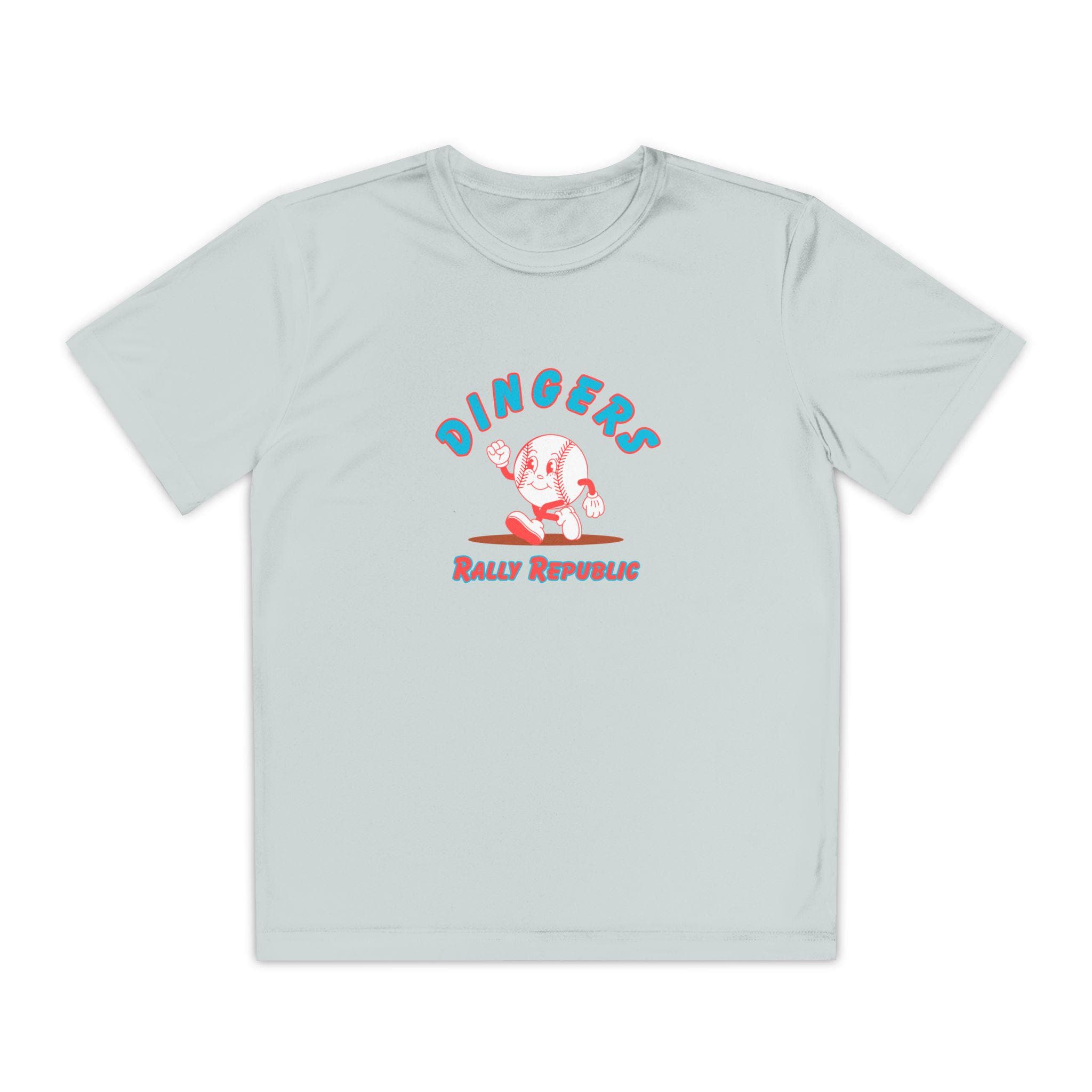 Dingers Youth Competitor Tee, by Rally Republic