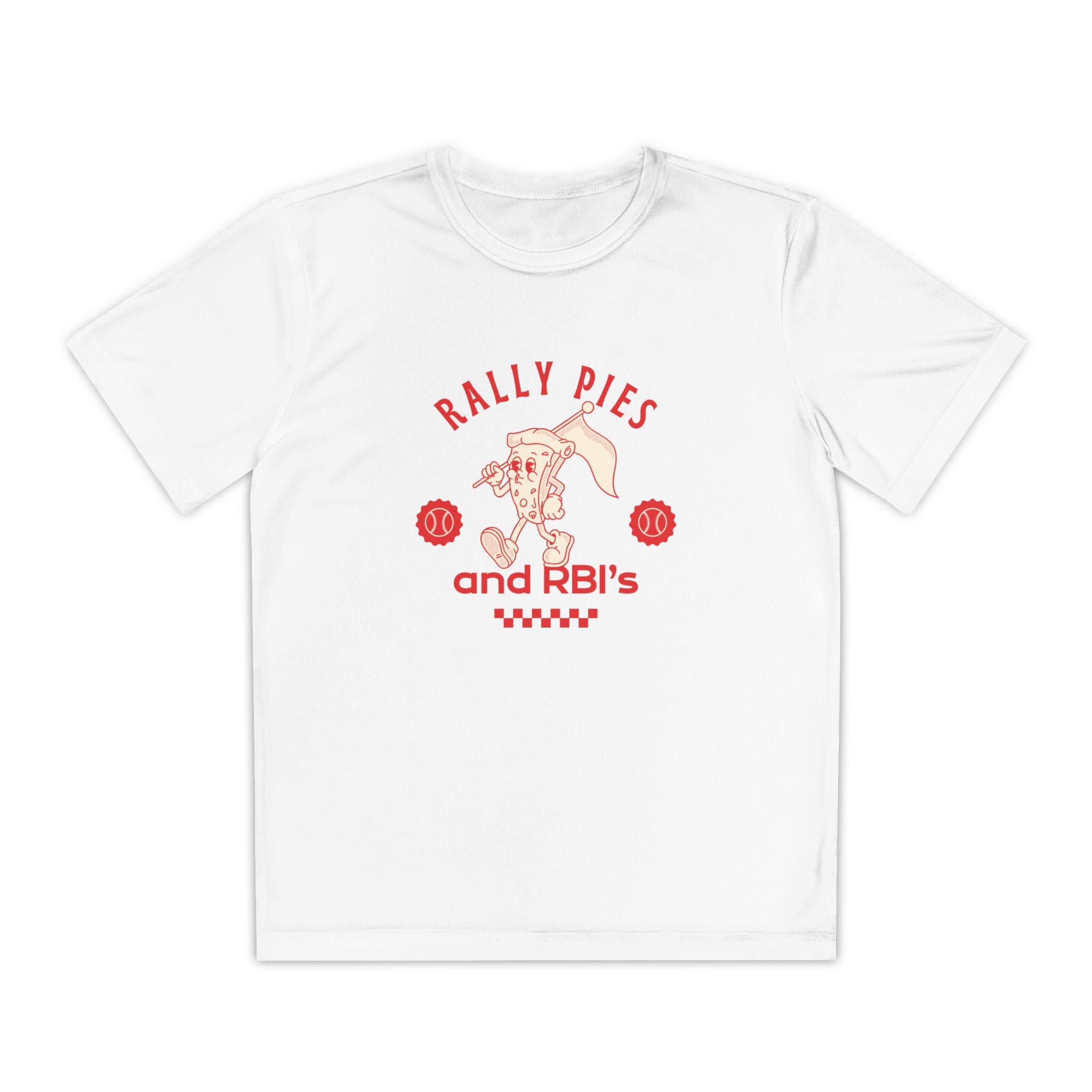 Rally Pies & RBI’s Youth Competitor Tee, by Rally Republic