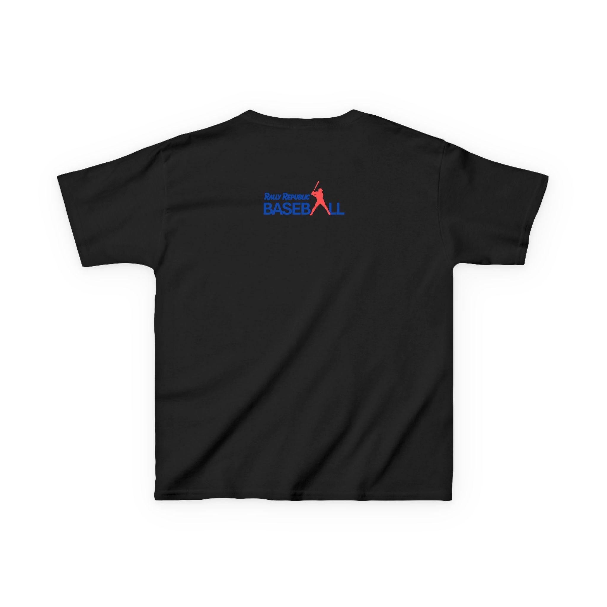 Rally Republic Baseball Lock In Kids Tee (blue)