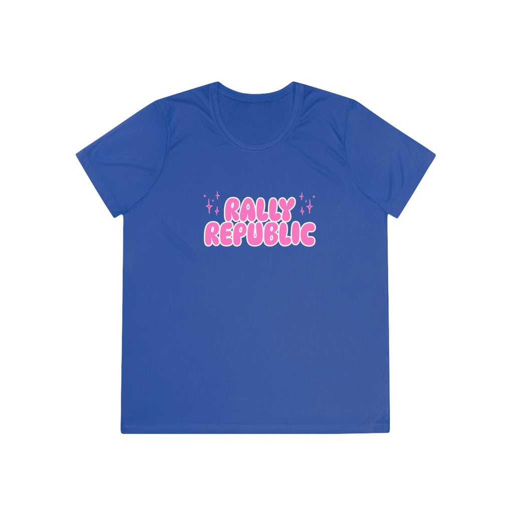 Rally Sparkles Ladies Competitor Tee, by Rally Republic