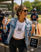 Baseball Walk Up Mom Water Bottle, by Rally Republic