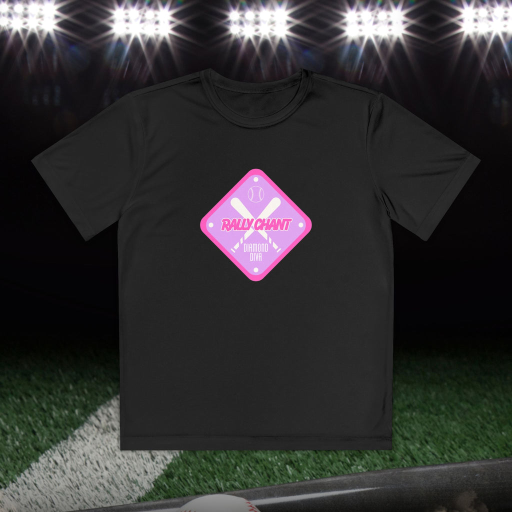 Diamond Diva Girls Athletic Tee