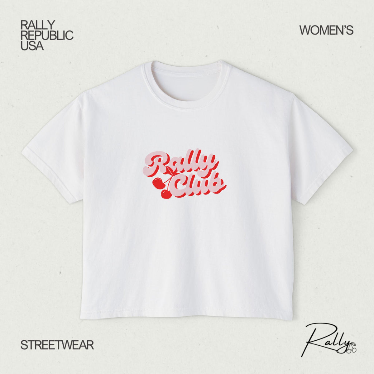 Rally Club Women's Boxy Tee
