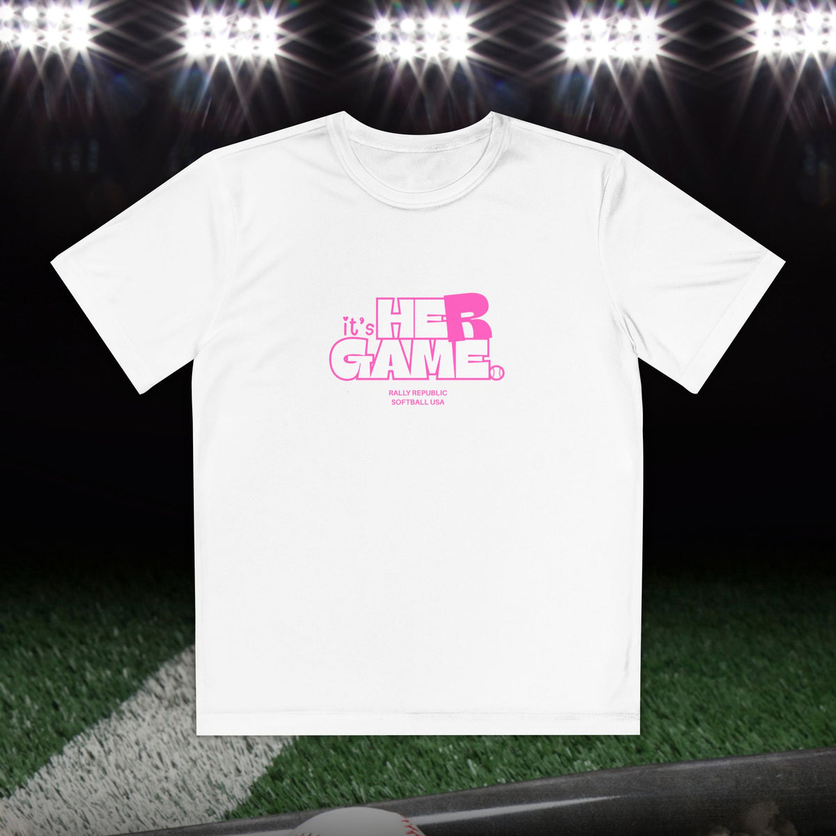 It’s HER GAME Girl’s Athletic Tee