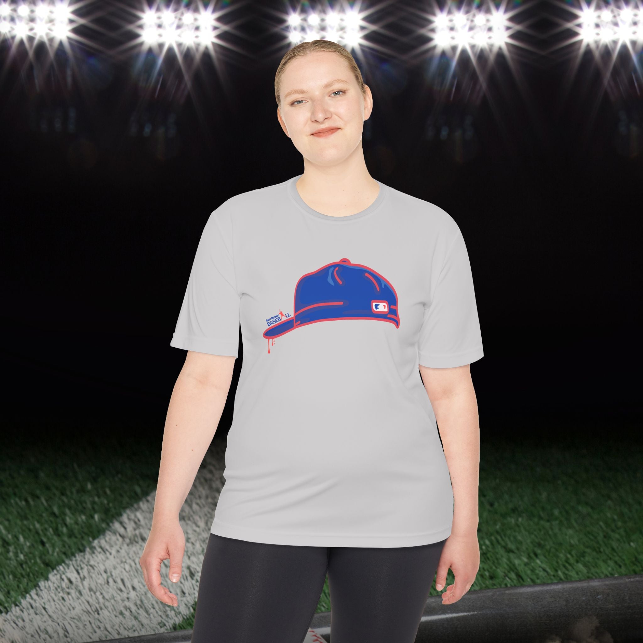 The Backwards Rally Cap Men’s Athletic Tee