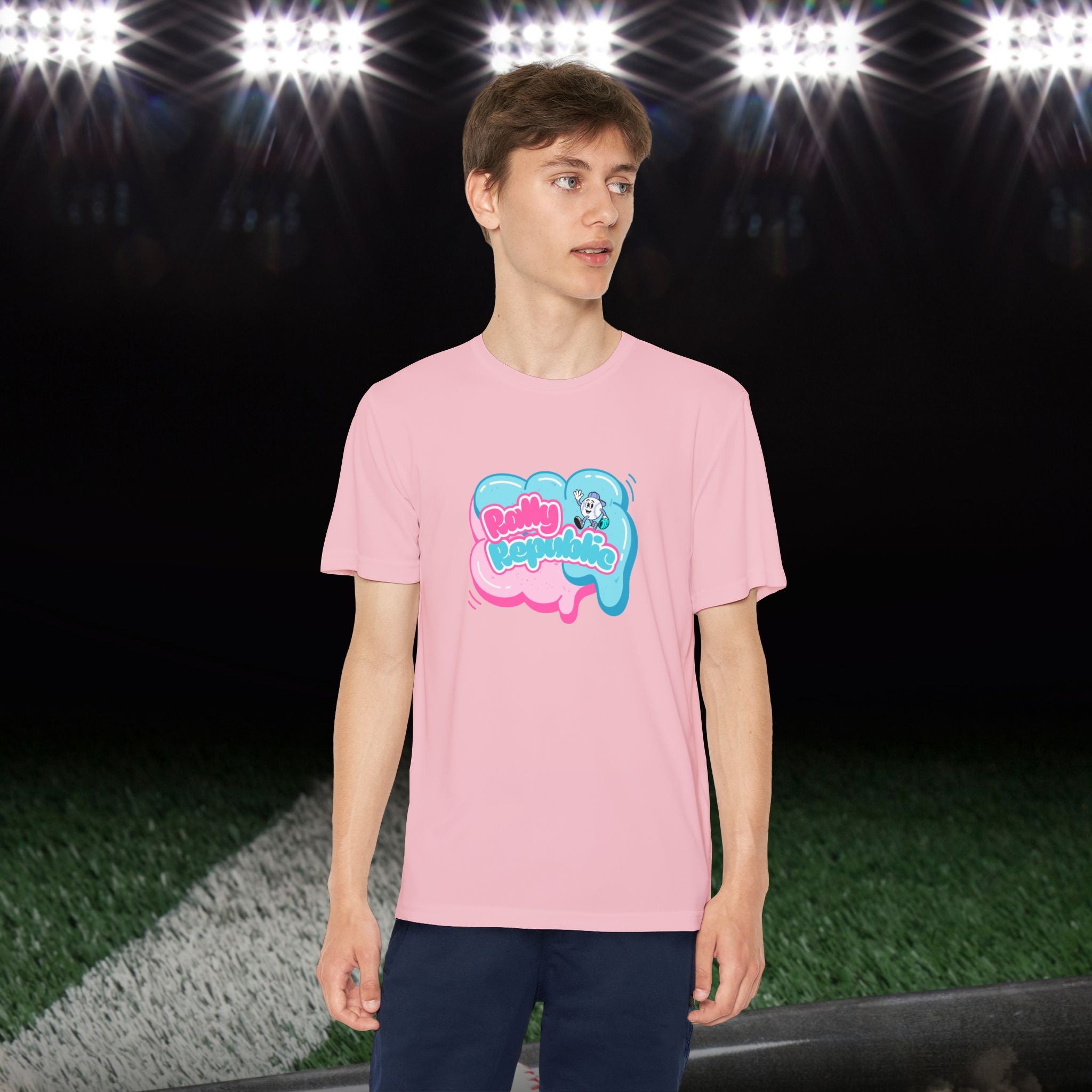 Gum Ball Rally Girl’s Athletic Tee