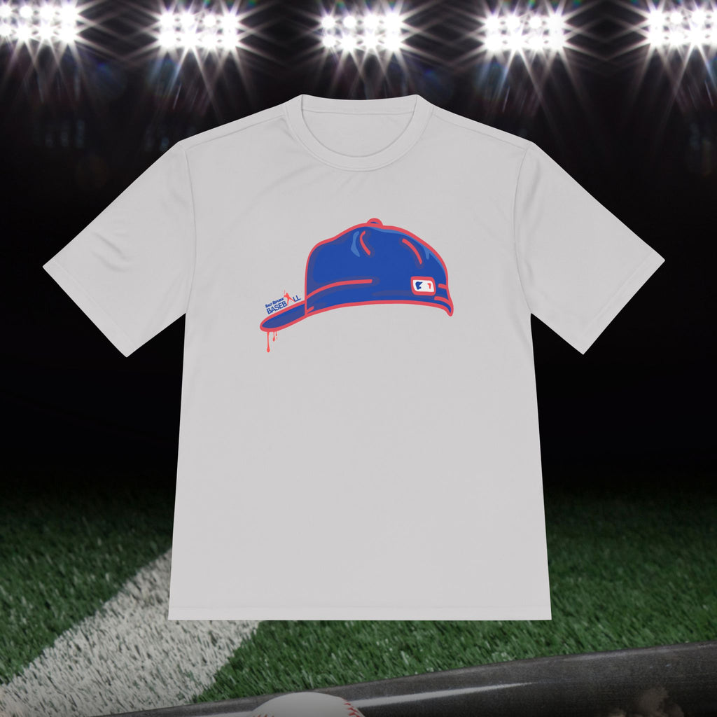 The Backwards Rally Cap Men’s Athletic Tee