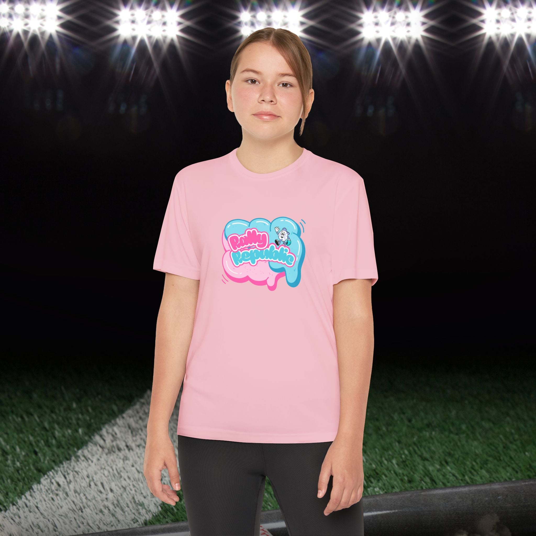 Gum Ball Rally Girl’s Athletic Tee