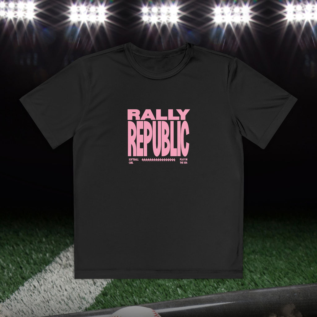 Play In The USA Girl’s Athletic Tee
