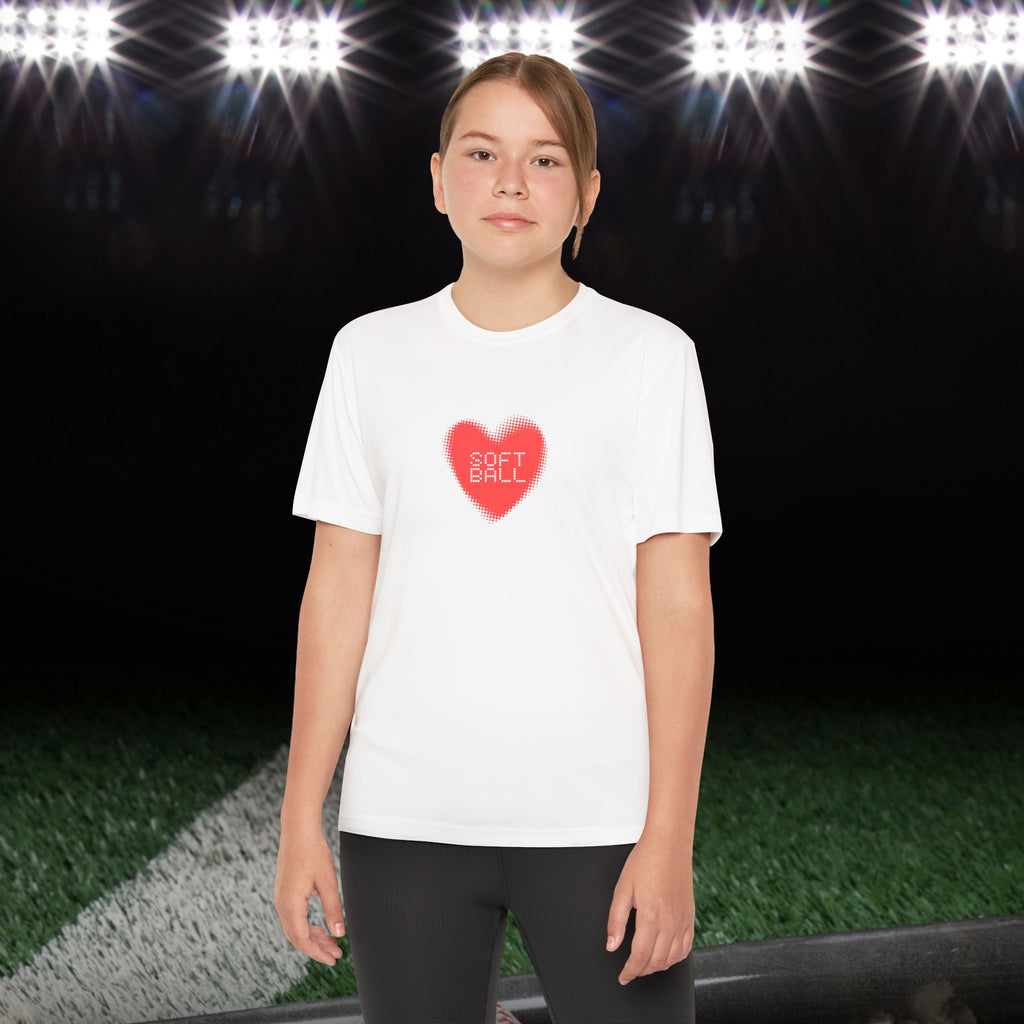 Dear Softball, Girl’s Athletic Tee