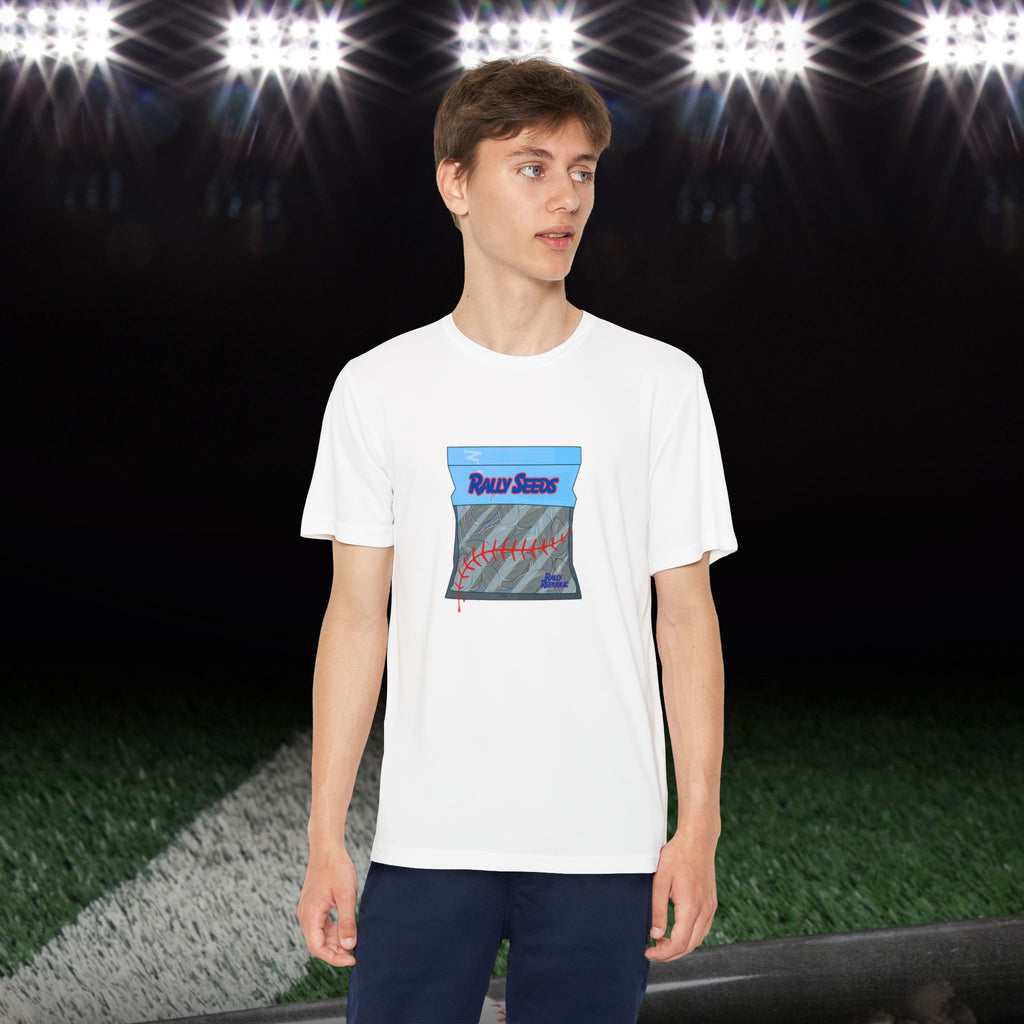 Pass The Rally Seeds Boy’s Athletic Tee