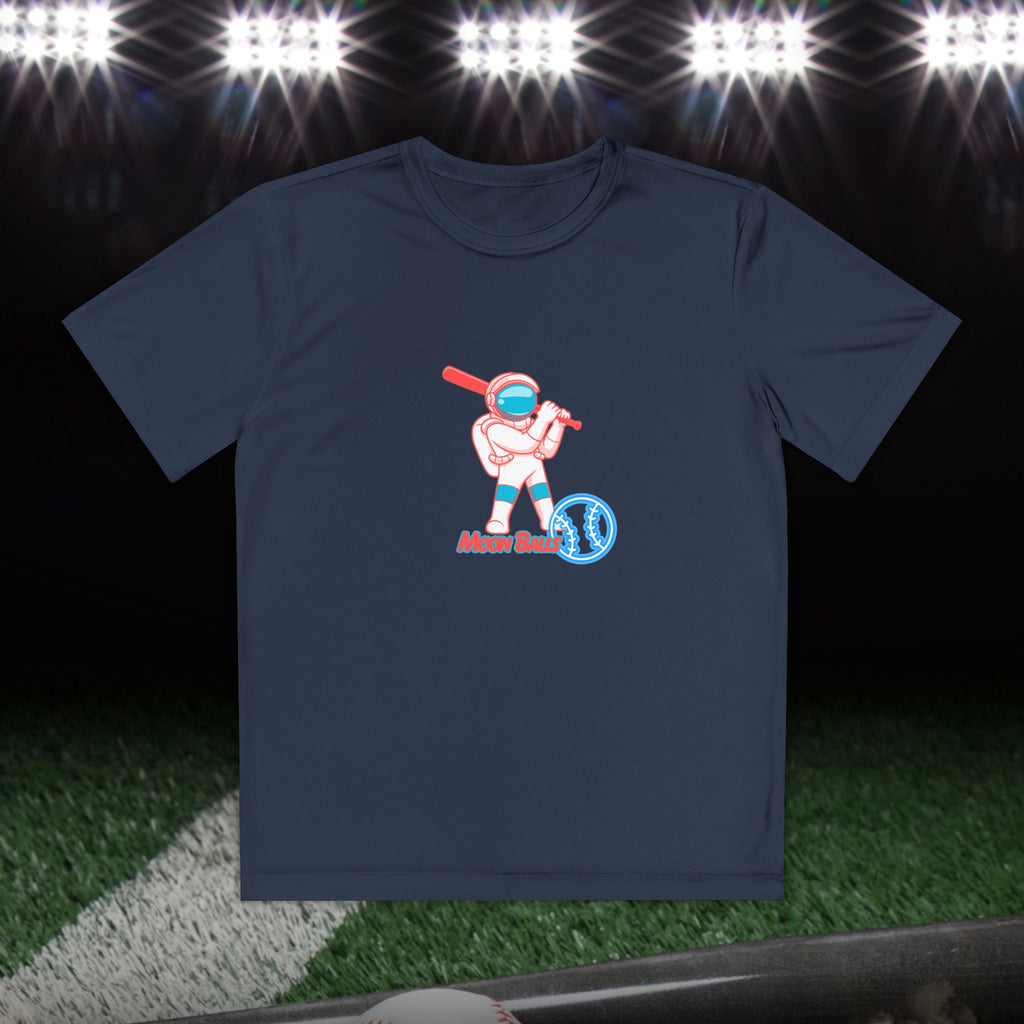 Moon Balls Boy’s Athletic Tee