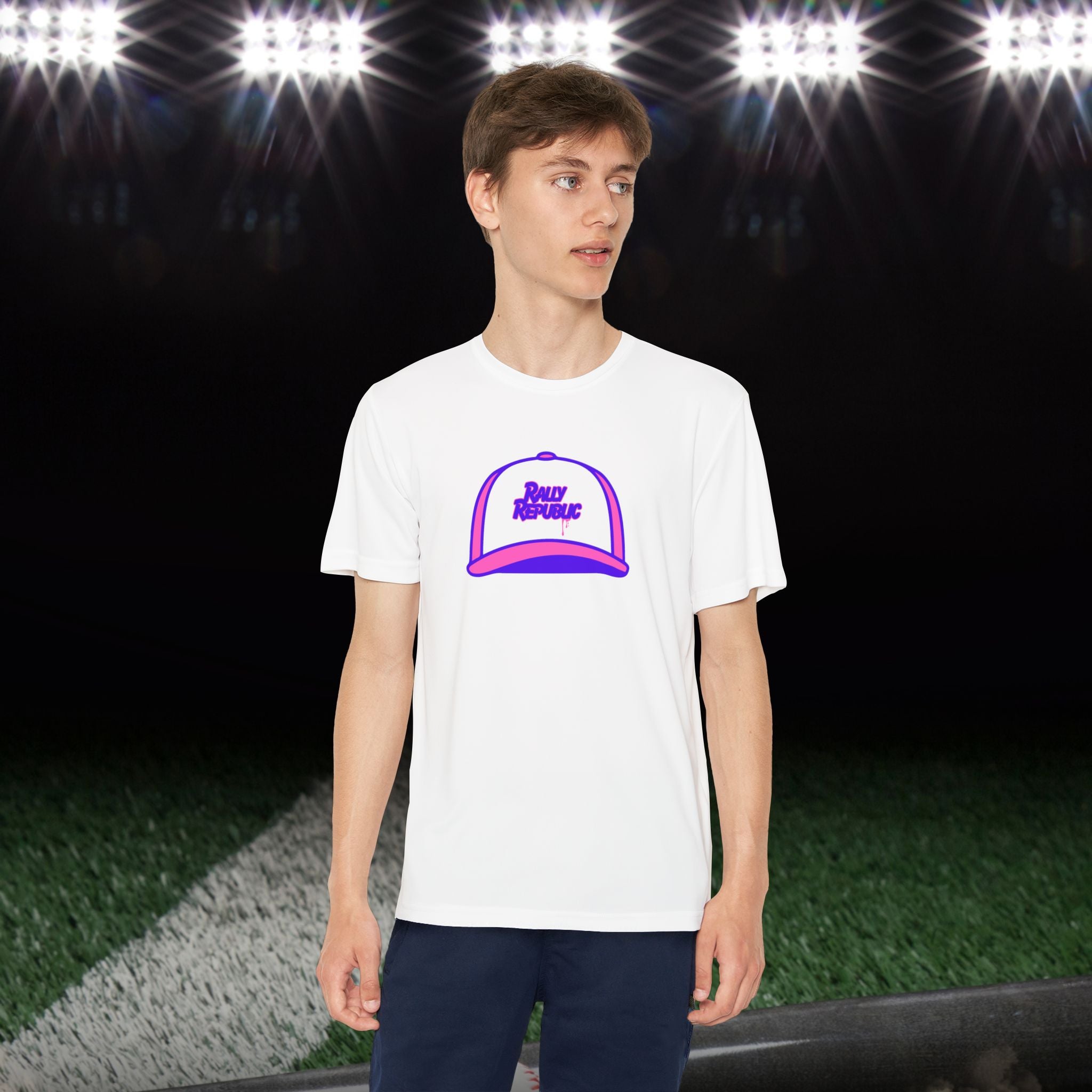 Rally Cap Girl’s Athletic Tee