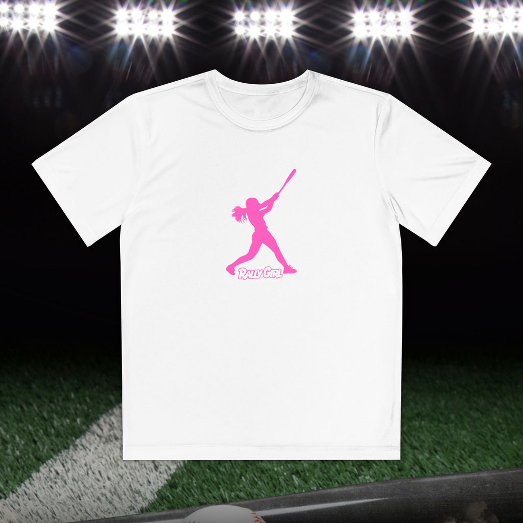 RallyGirl Hits Girl’s Athletic Tee