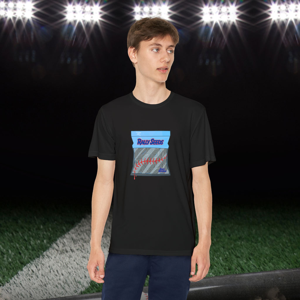 Pass The Rally Seeds Boy’s Athletic Tee
