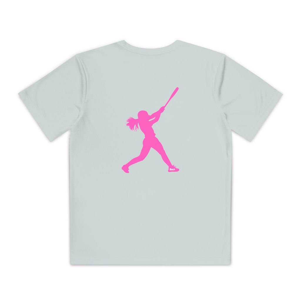 Rally Girl Signature Hitter Youth Competitor Tee, by Rally Republic