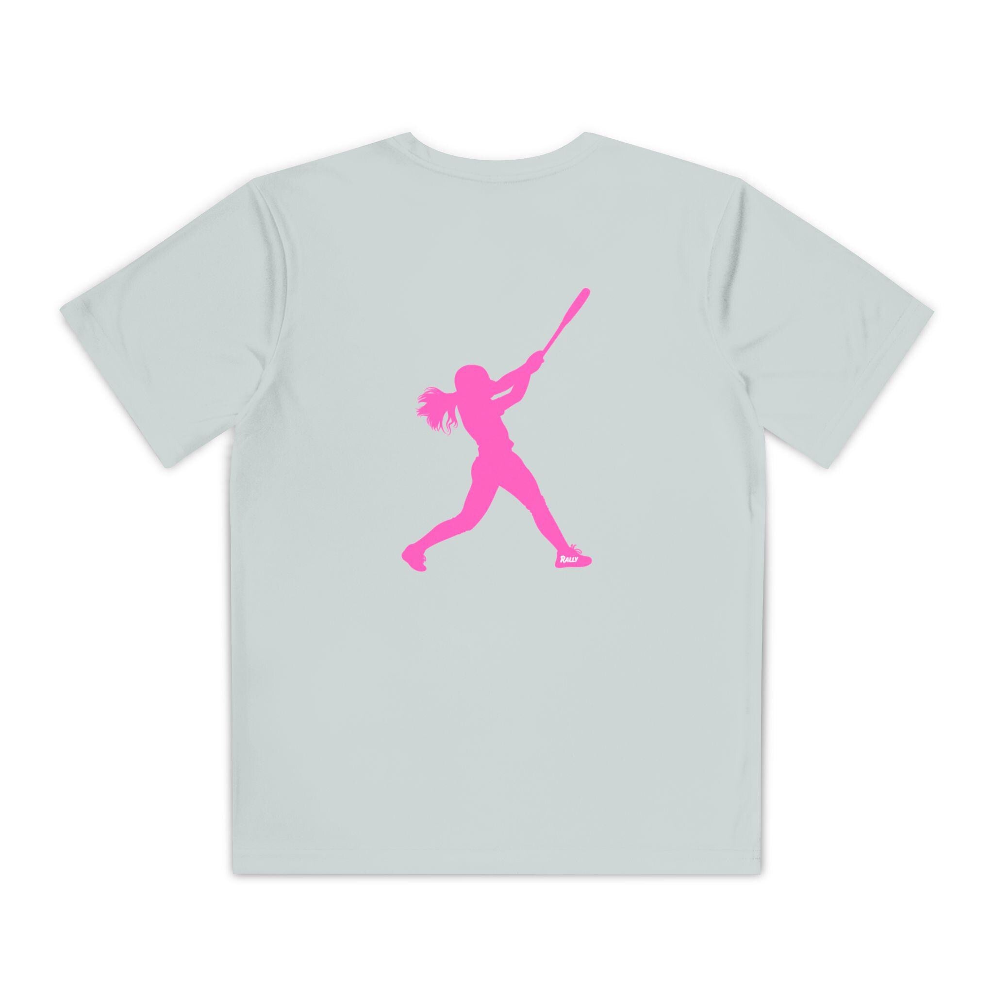 Rally Girl Signature Hitter Youth Competitor Tee, by Rally Republic