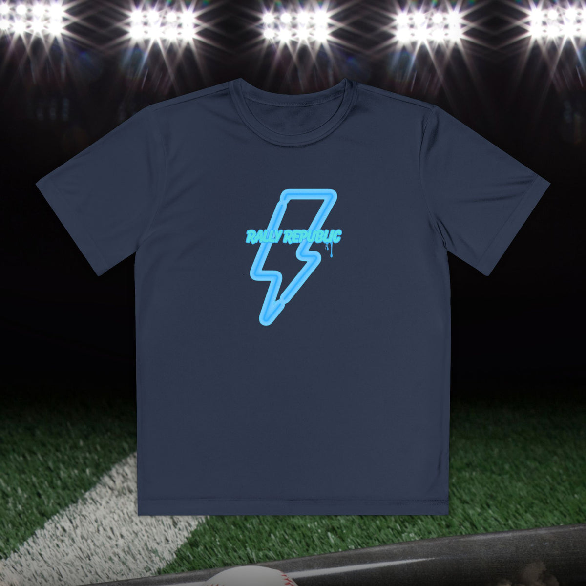 Rally Ball Energy Boy’s Athletic Tee
