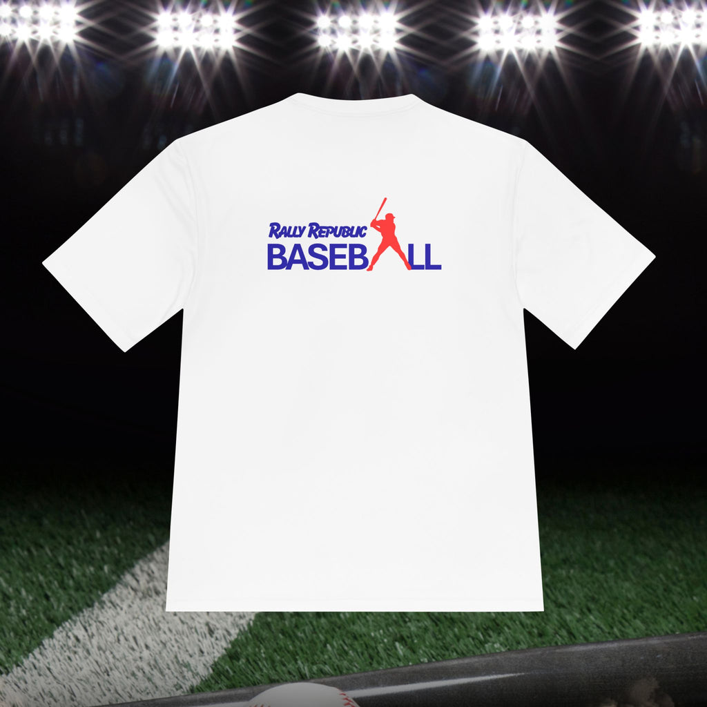 The Backwards Rally Cap Men’s Athletic Tee