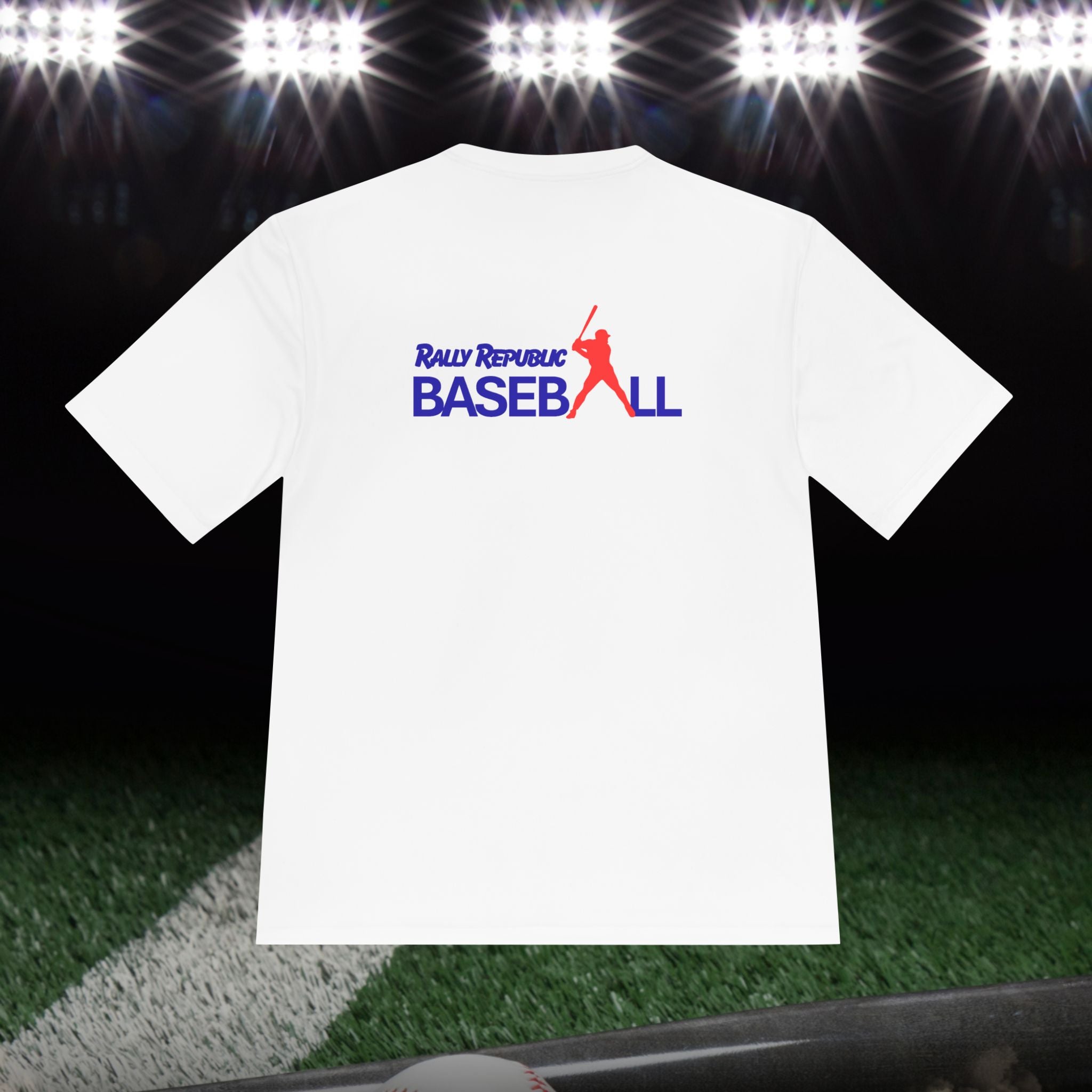 The Backwards Rally Cap Men’s Athletic Tee