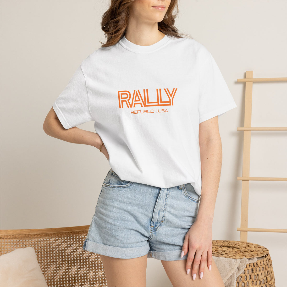 RALLY Weekender Heavyweight Cotton Tee | Unisex