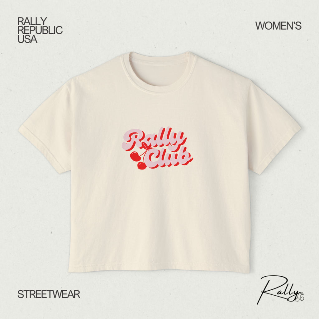Rally Club Women's Boxy Tee