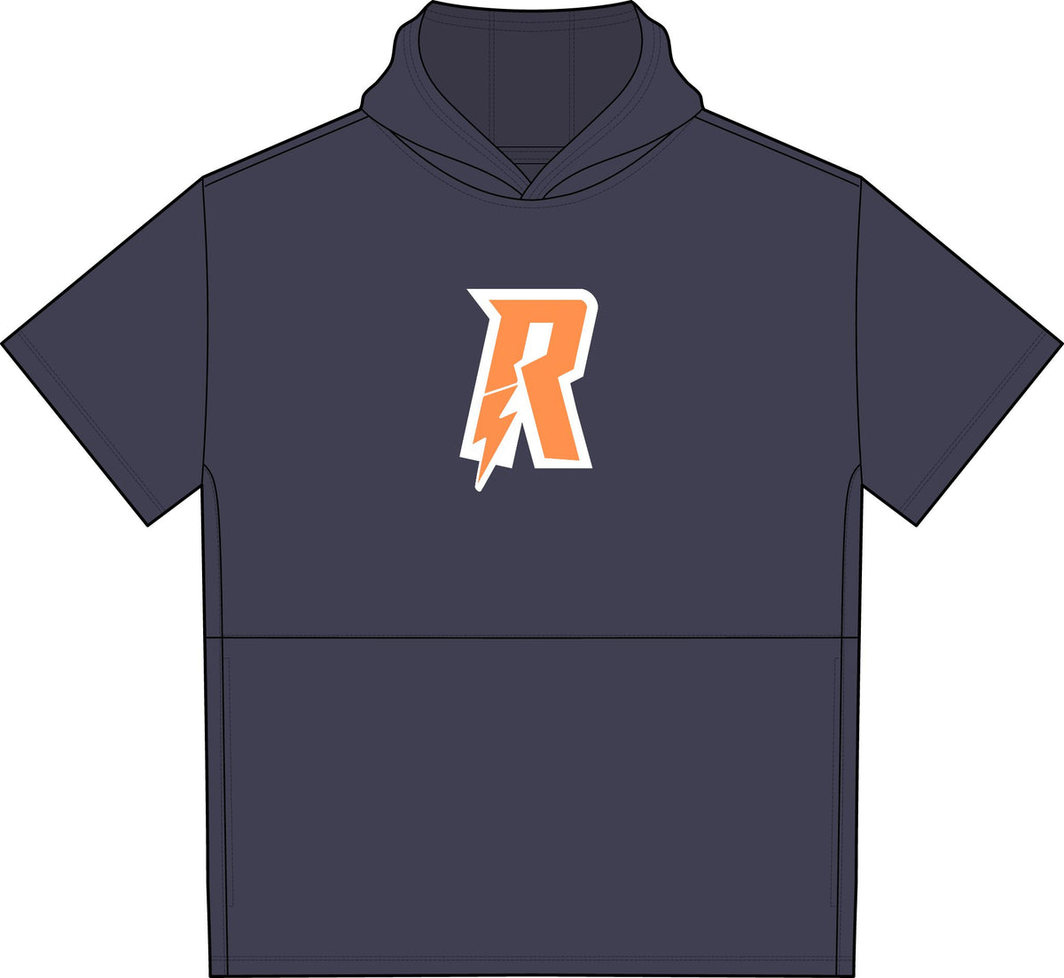 R-Bolt Men's Short Sleeve Performance Hoodie