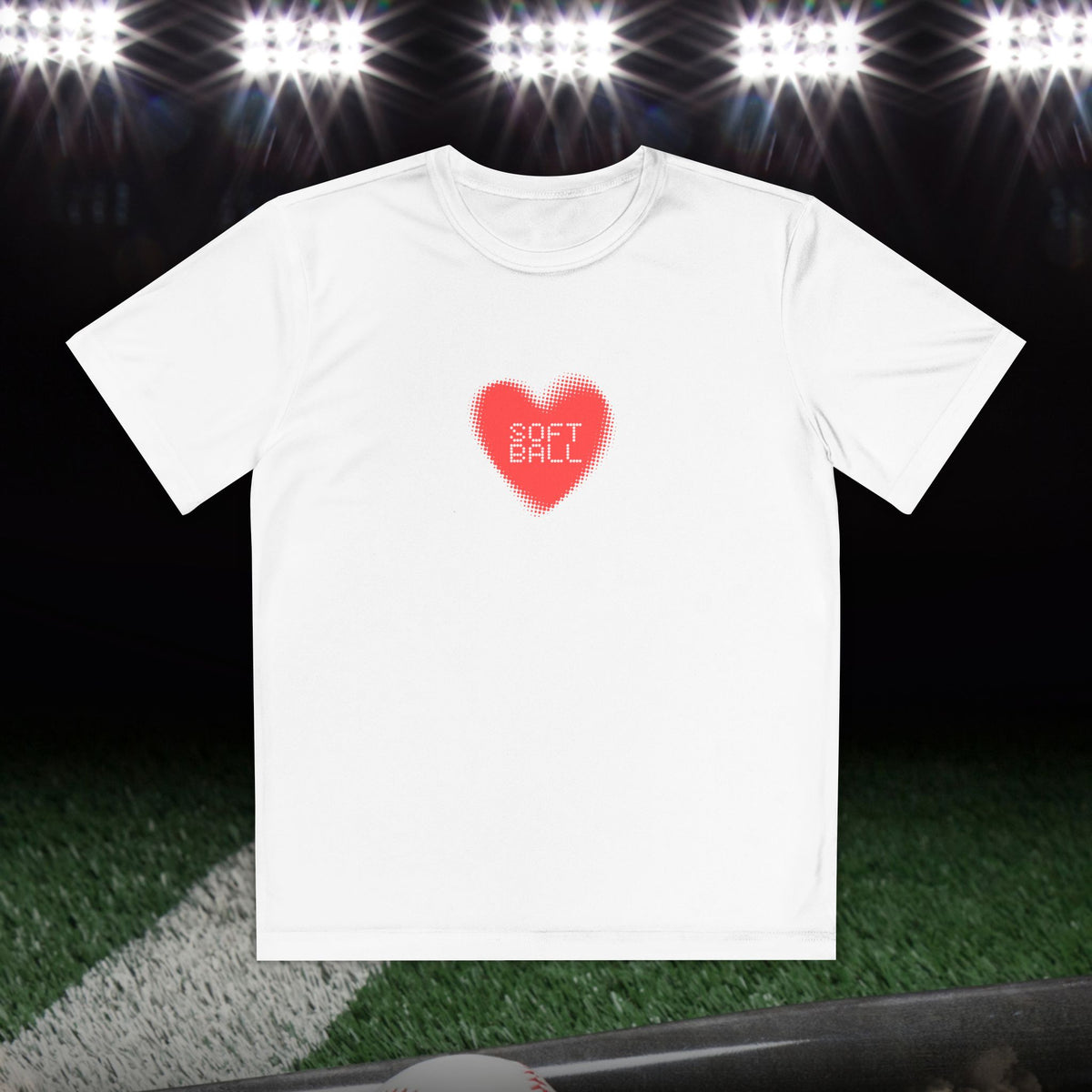 Dear Softball, Girl’s Athletic Tee