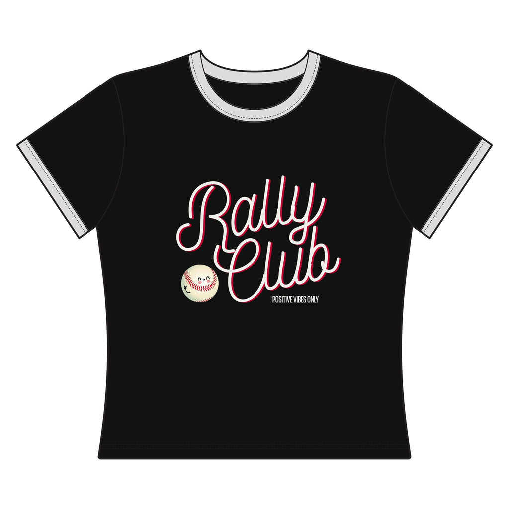 Rally Club Women's Ringer Tee, by Rally Republic