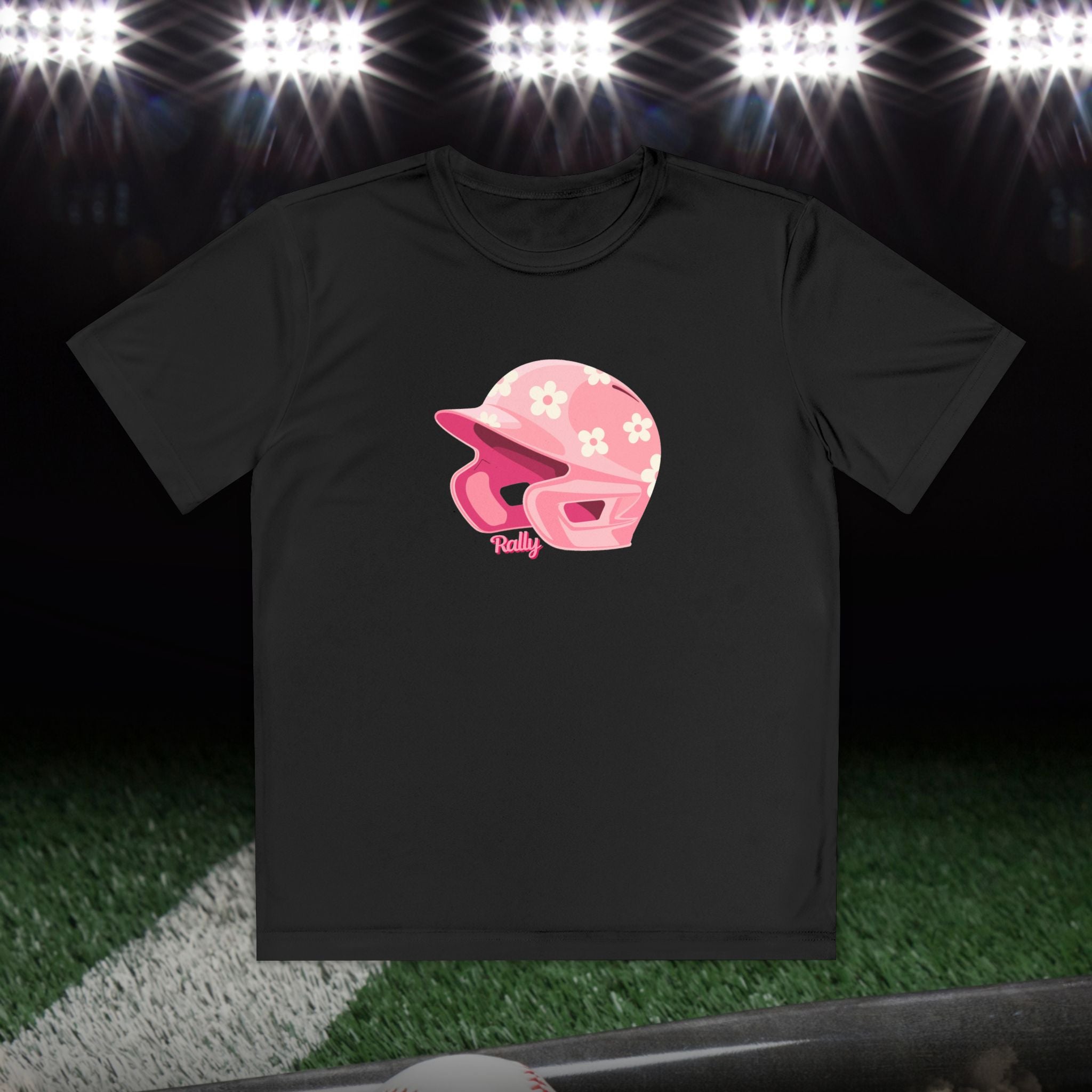 Flower Power Girl’s Athletic Tee