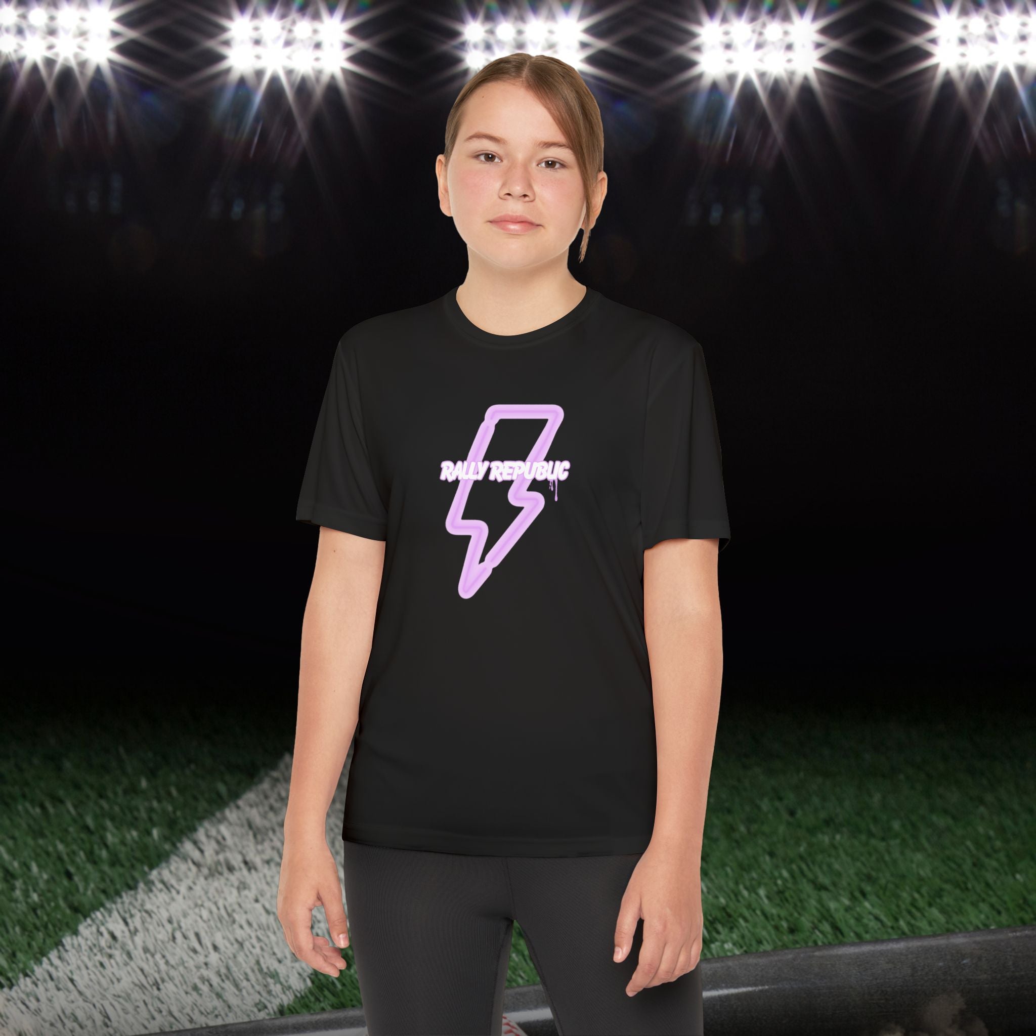Rally Volt Girl’s Athletic Tee