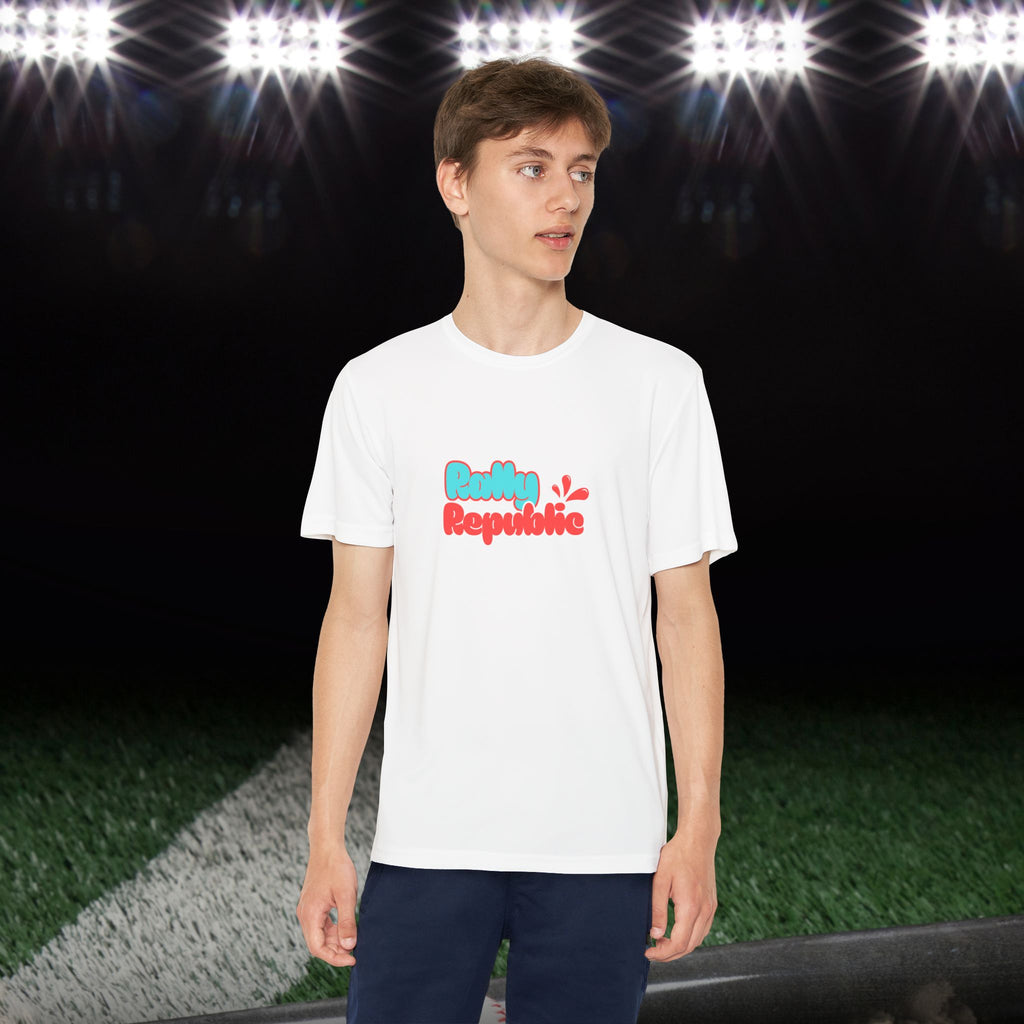Rally Splash Boy’s Athletic Tee