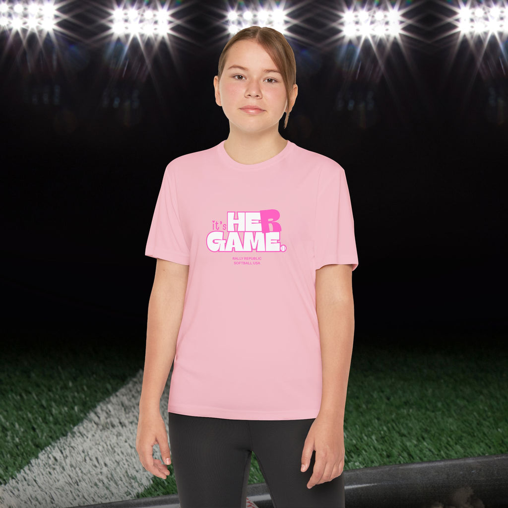 It’s HER GAME Girl’s Athletic Tee