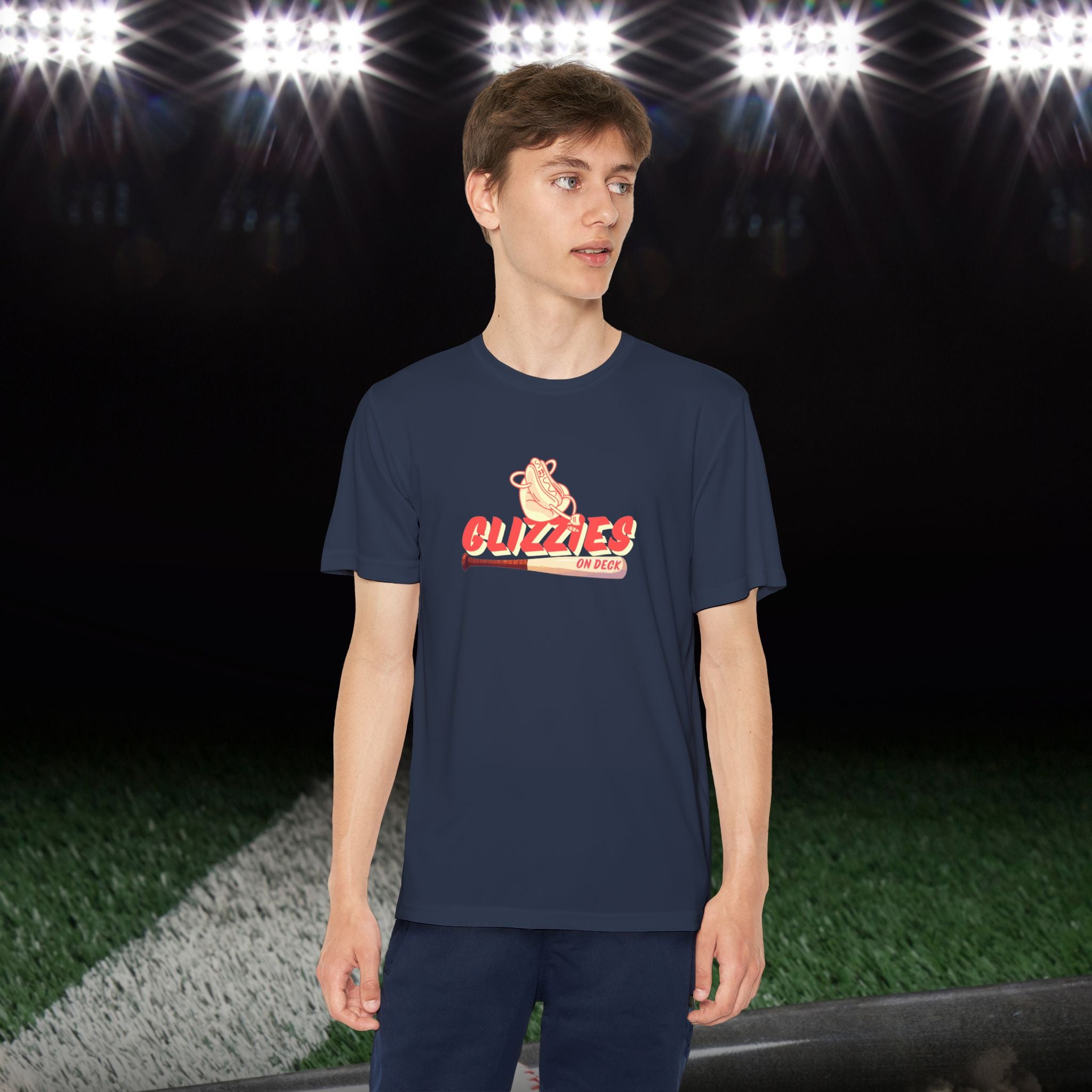 Glizzies On Deck Boy’s Athletic Tee