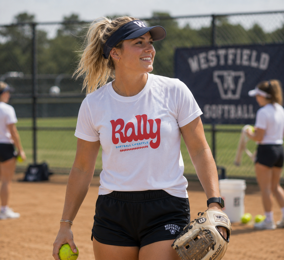 Rally Softball Lifestyle Women’s Athletic Tee