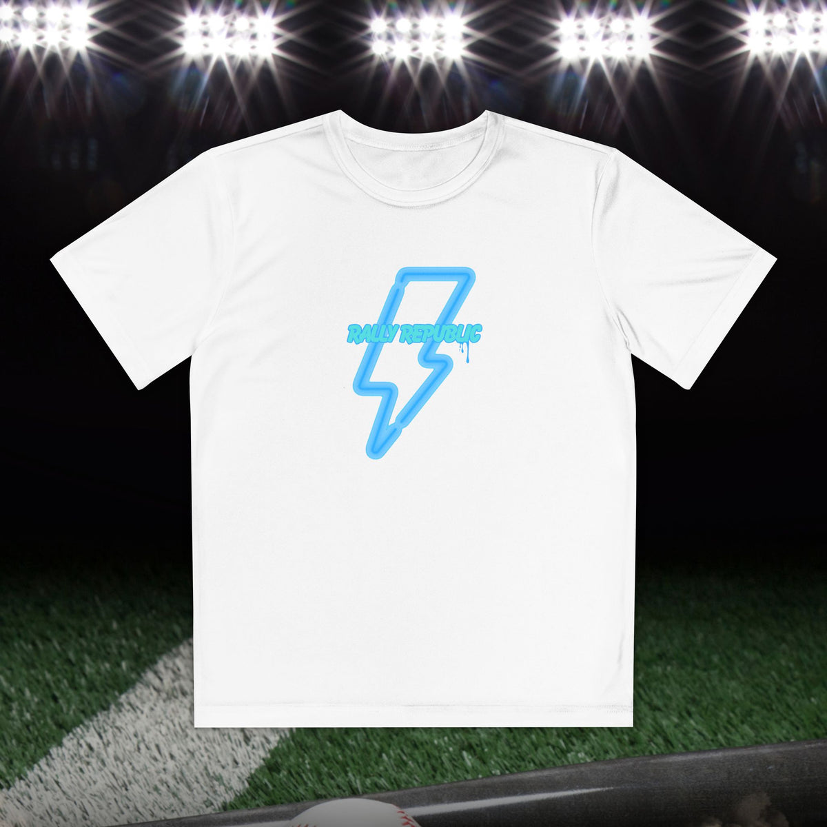 Rally Ball Energy Boy’s Athletic Tee