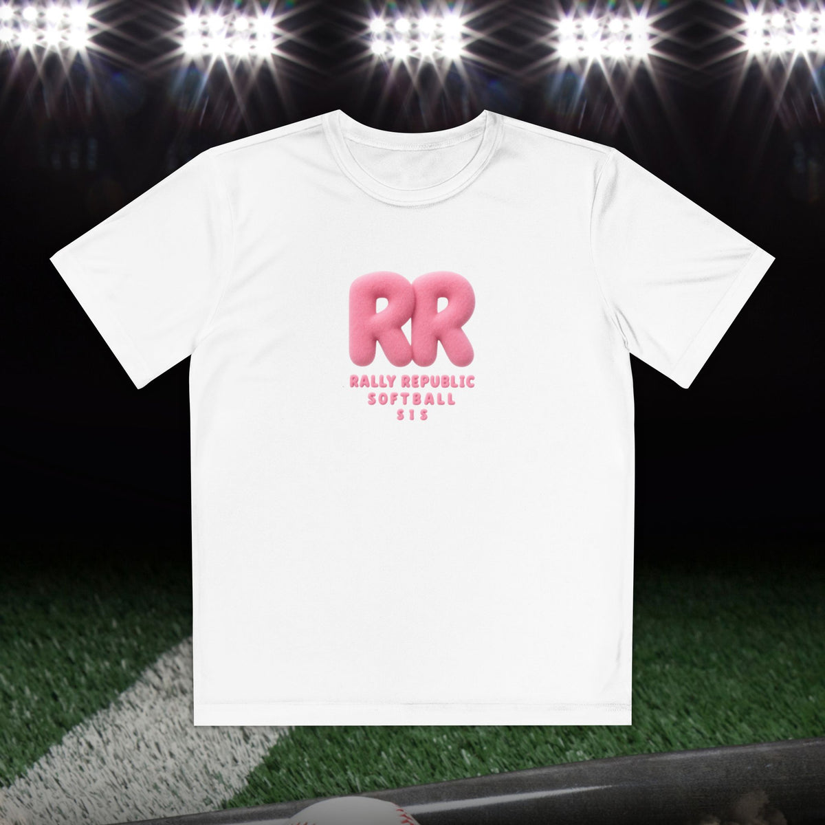Softball Sis Plushie 💕 Girl’s Athletic Tee