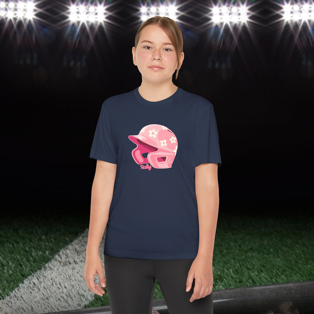 Flower Power Girl’s Athletic Tee