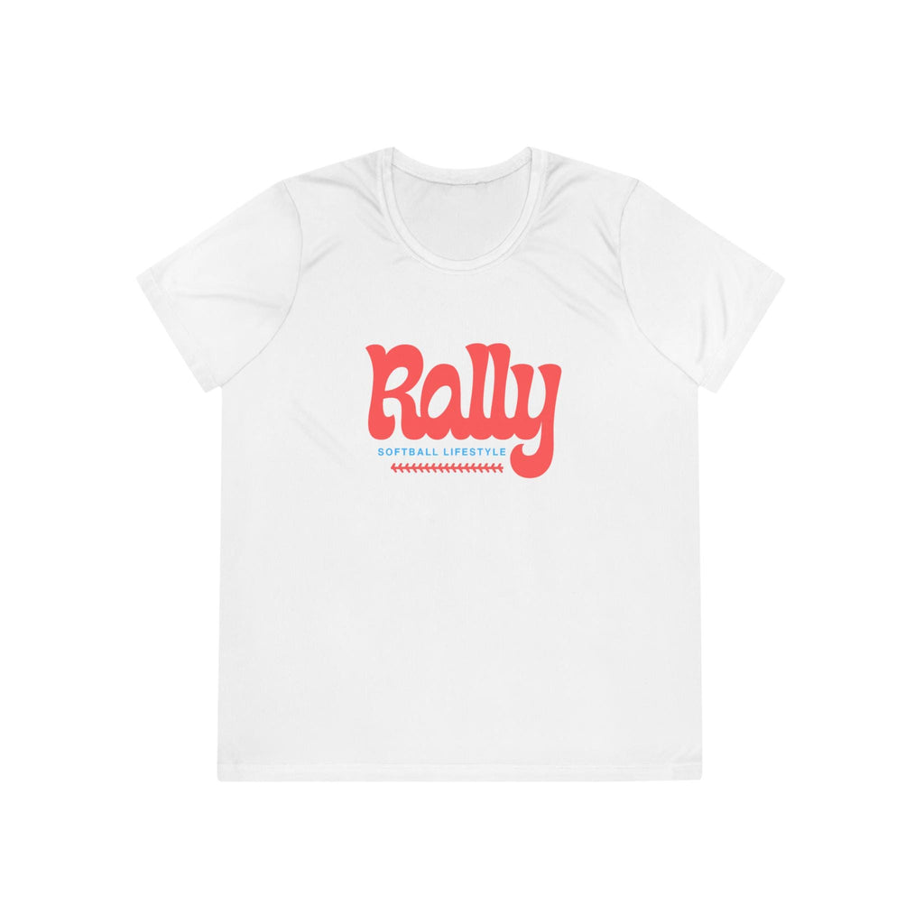 Rally Softball Lifestyle Ladies Competitor Tee, by Rally Republic