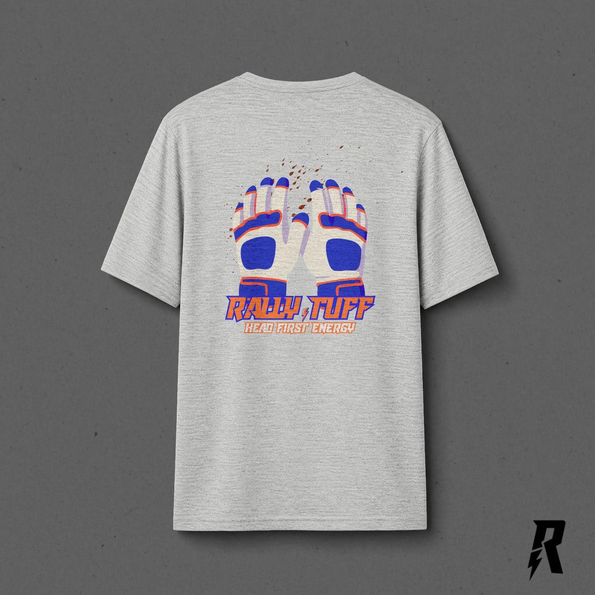 Rally TUFF “Head First Energy” Men’s Performance Tee