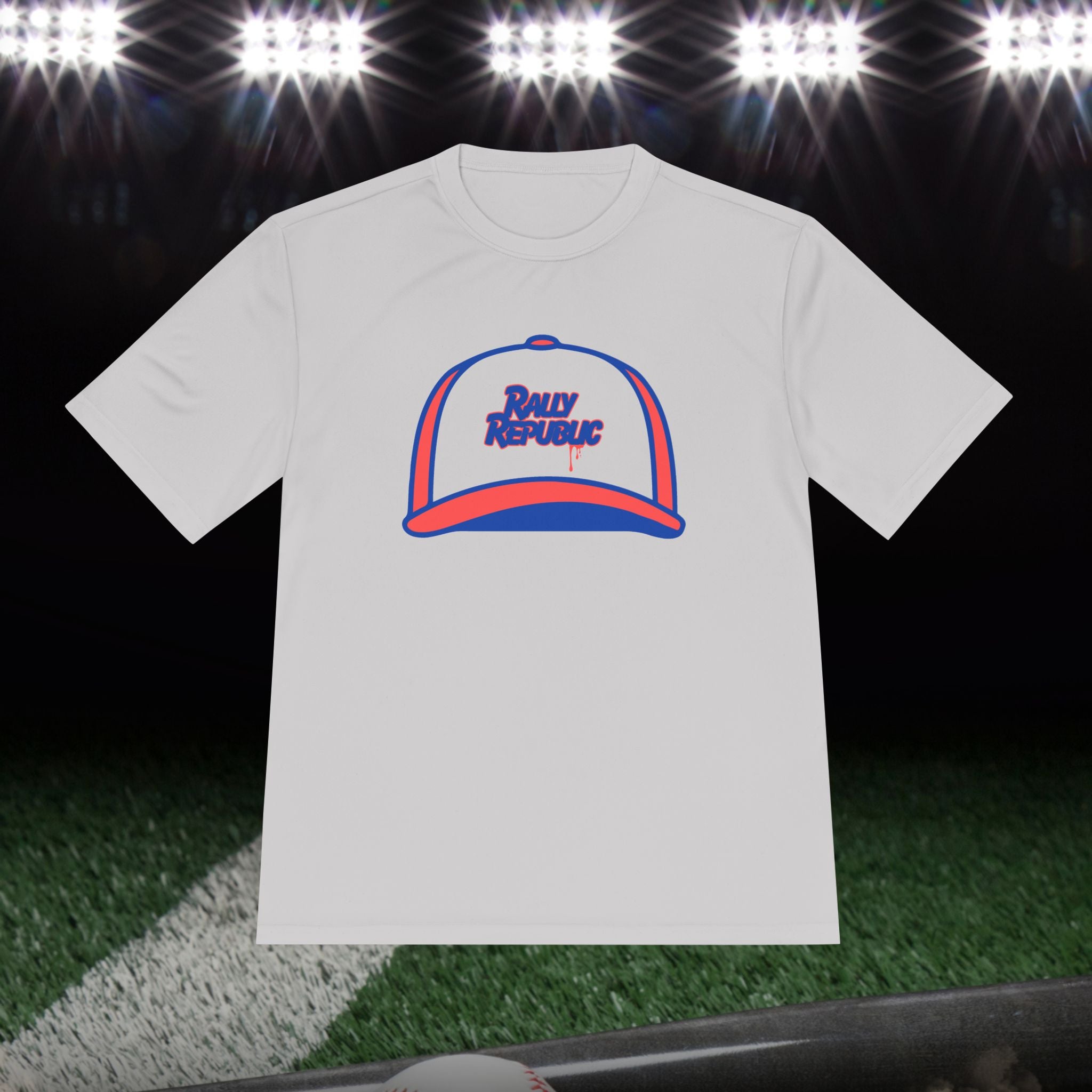 The Rally Cap Men’s Athletic Tee