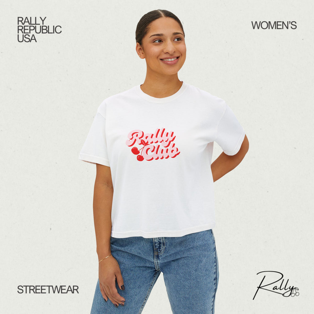 Rally Club Women's Boxy Tee