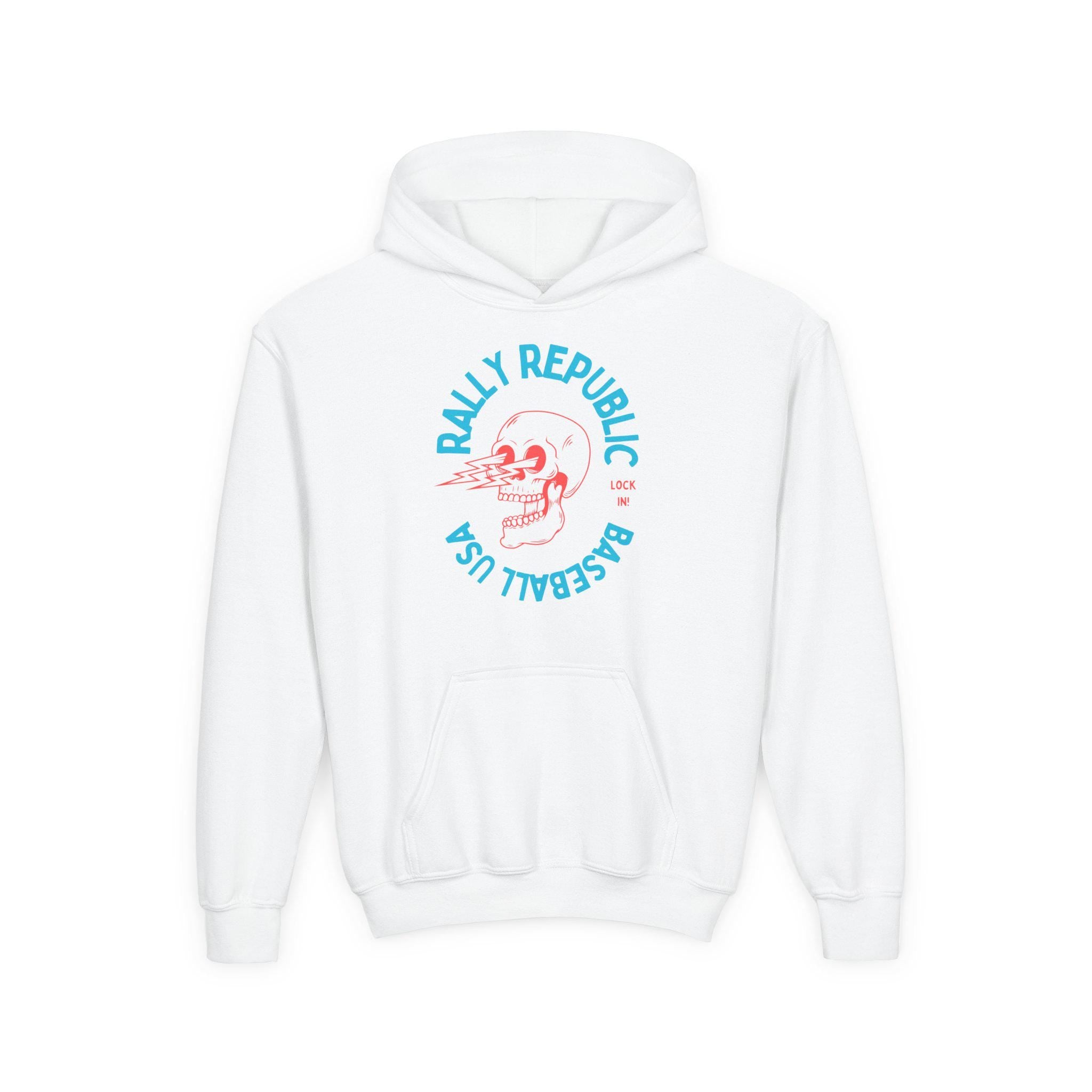 Rally Republic Baseball Lock In Youth Hoodie