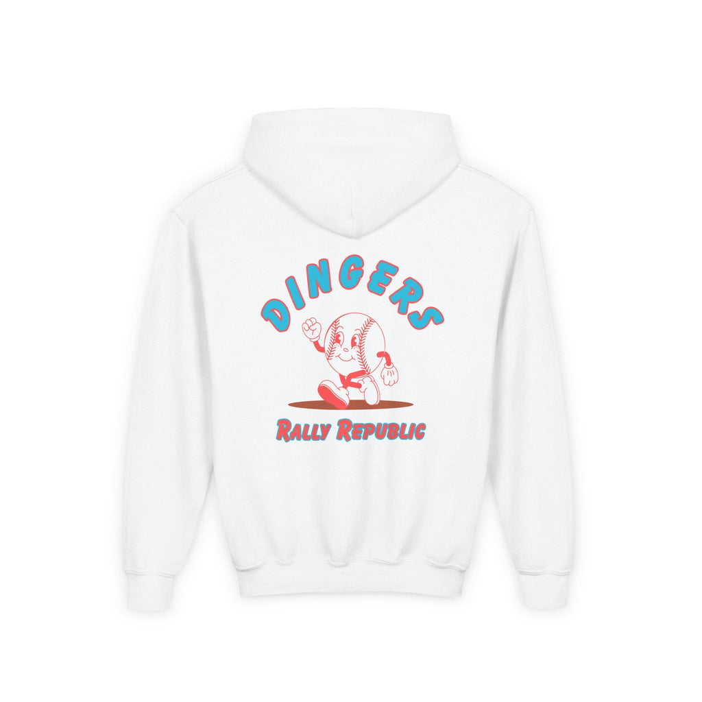 Dingers Youth Hoodie, by Rally Republic
