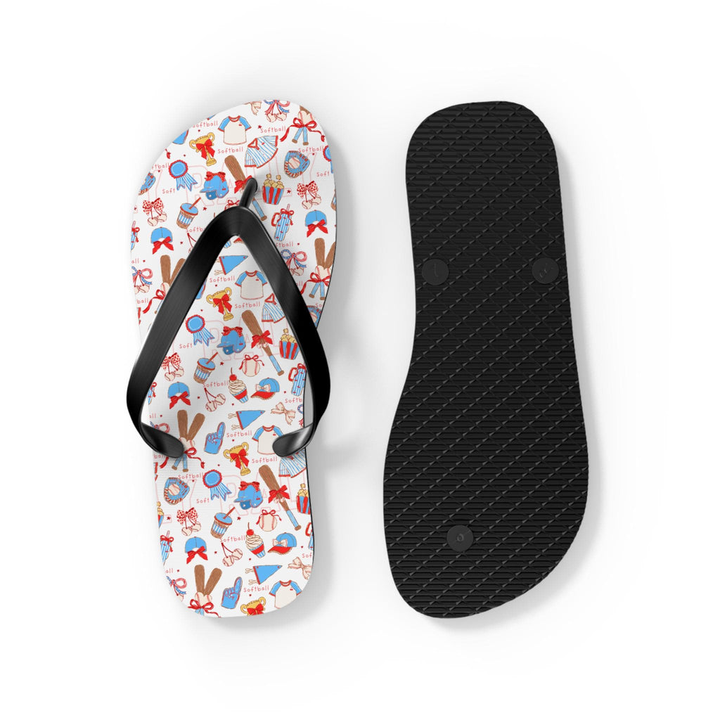 Softball Tournament Flip Flops, by Rally Republic