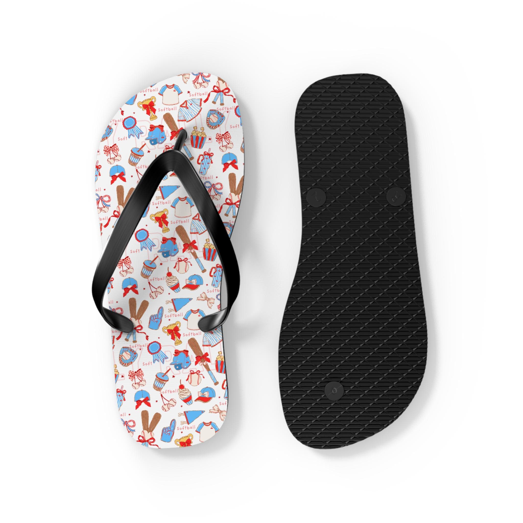 Softball Tournament Flip Flops, by Rally Republic