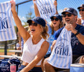 The “Rally Girl Softball Club” Rally Towel, by Rally Republic